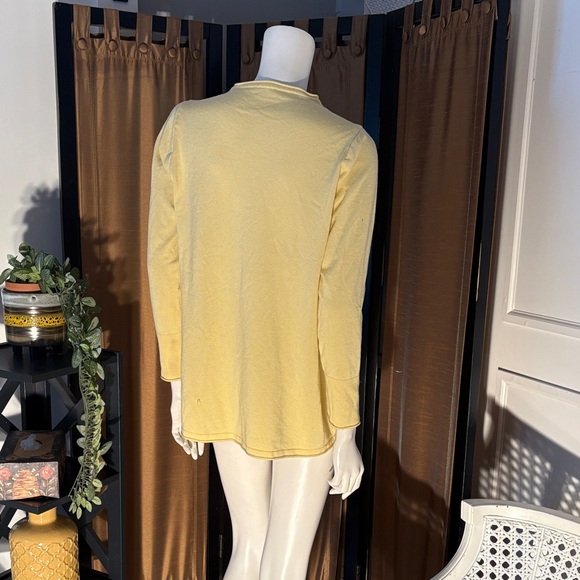 Source Unknown Yellow Women's Jersey Top - Picture 2 of 2